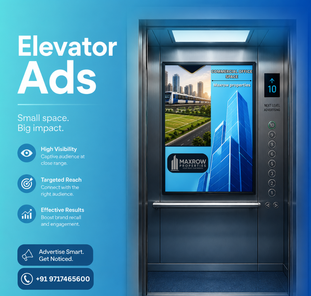 Creative Elevator Ads Ideas to Boost Brand Visibility in High Traffic Buildings